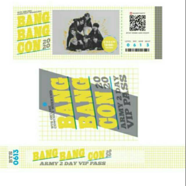BANGBANGCON PACKAGE ONLINE CONCERT BTS