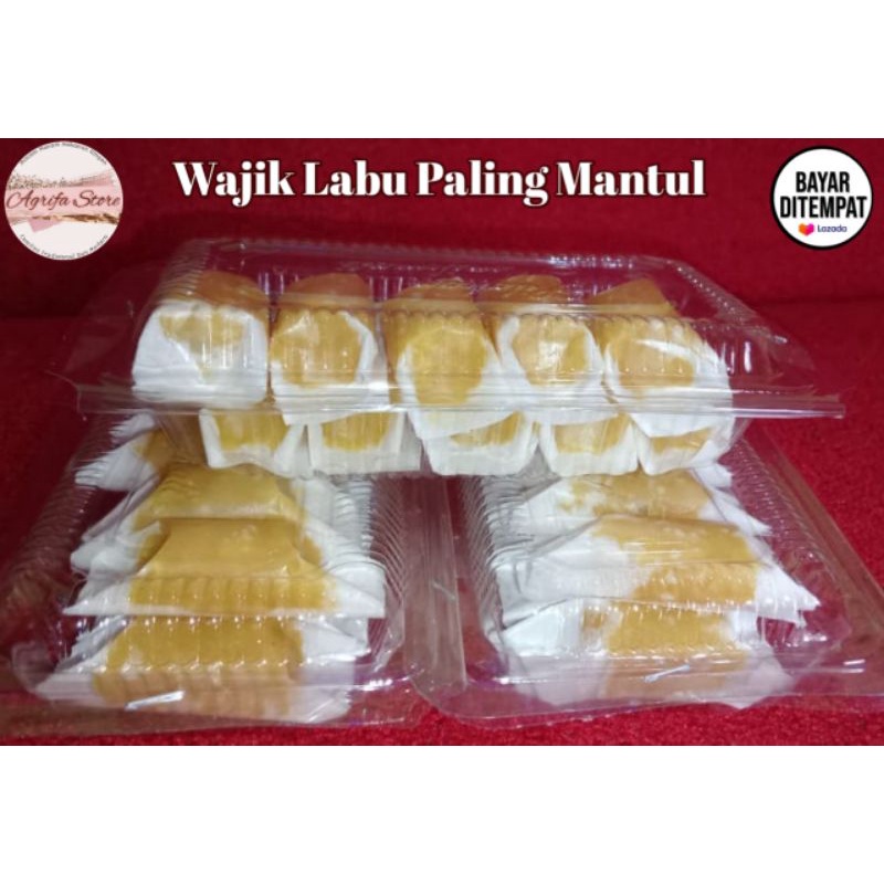 

Wajik Labu ledut khs bandung cemilan penutup 10 pack