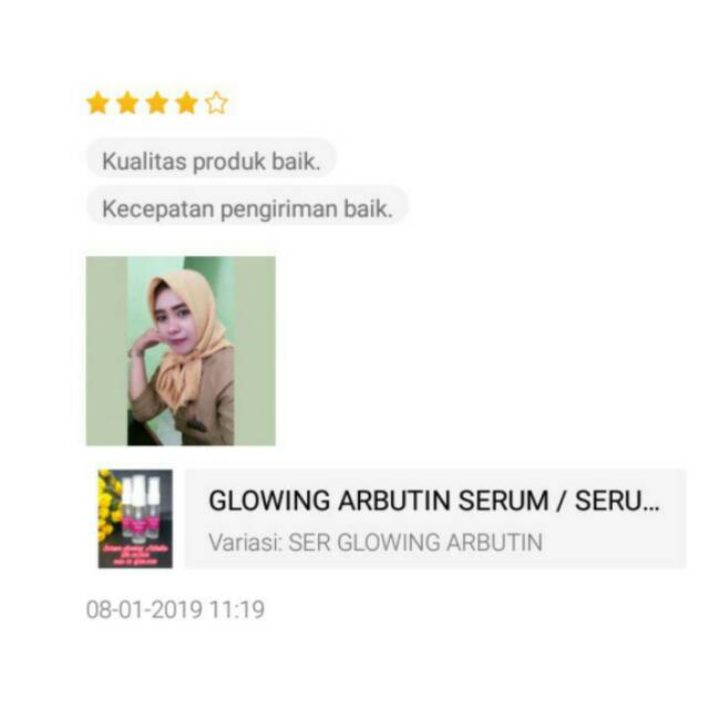 GLOWING ARBUTIN SERUM / SERUM GLOWING/ THERASKIN/ SERUM WHITENING / SERUM GLOWING FORTE