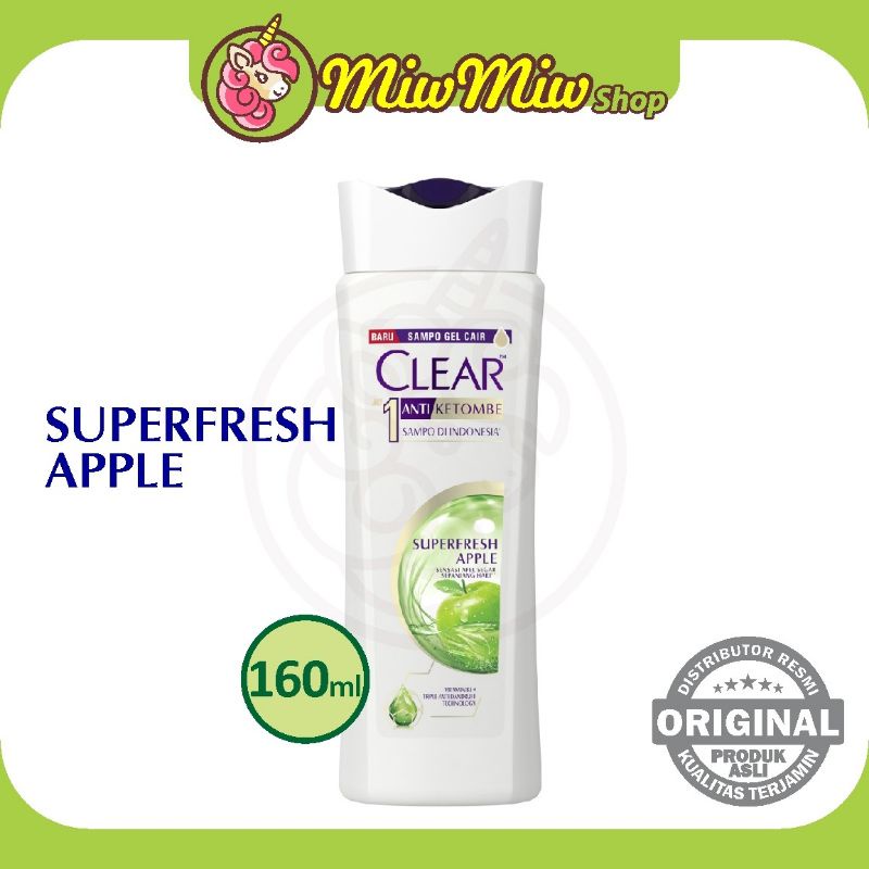 Shampoo Sampo Clear Anti Ketombe 160 ml