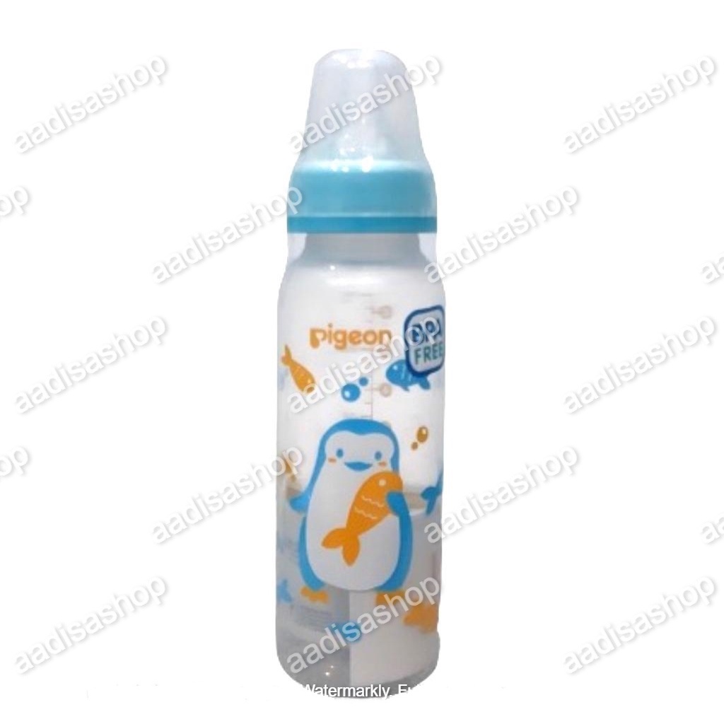 Dot Botol Susu Asi Bayi Pigeon PP RP Peristaltic Peristaltik Nipple Standart MM 240 ML