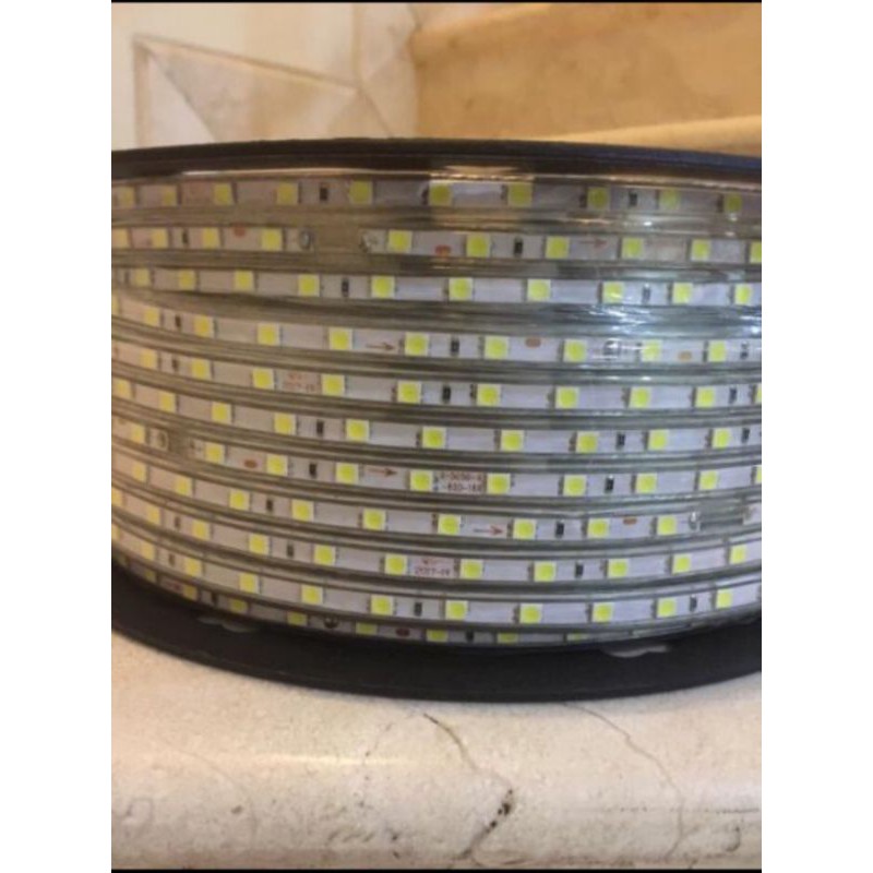 Led Strip Lampu selang Kotak 5050 1 rol 100 meter / 100 M include Soclet Adaptor