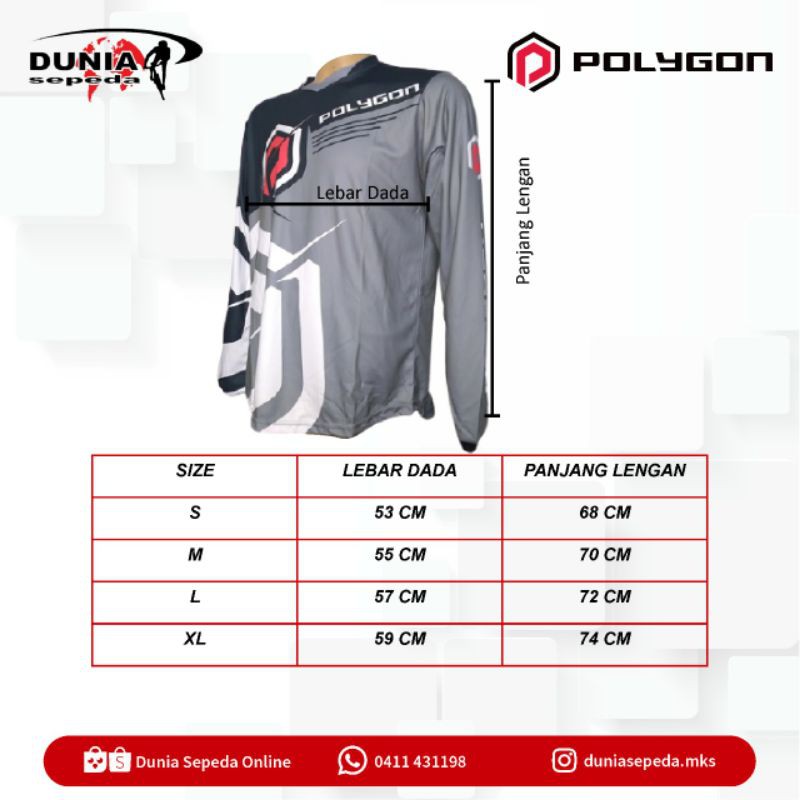 Jersey Sepeda Polygon
