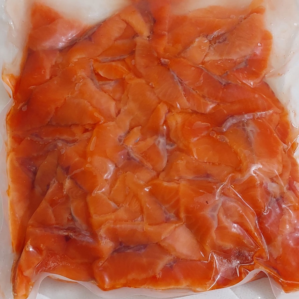 

SALMON FILLET SLICE - Tanpa kulit dan duri (500 gr)
