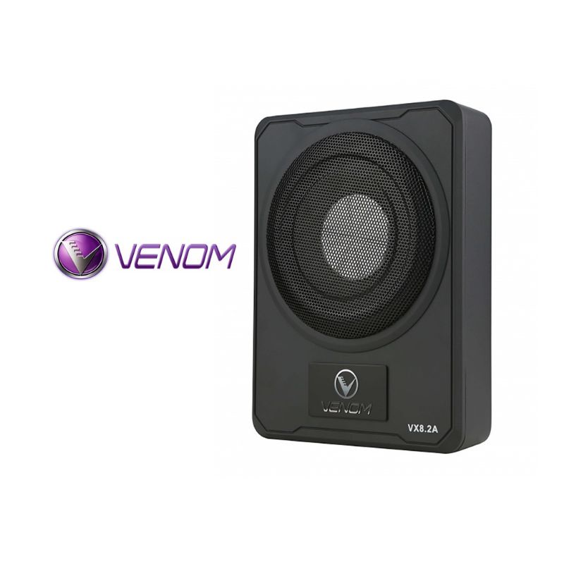 Audio Mobil Subwoofer Kolong Vebom VX 8.2 A Aktif Subwoofer Slim Venom