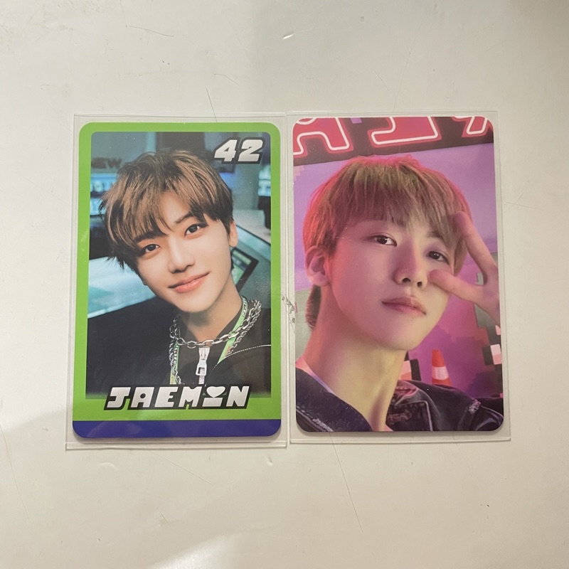 TC TRADING CARD JAEMIN SELCA B VER CONCEPT JAEMIN A VER KONSEP GLITCH MODE NCT DREAM