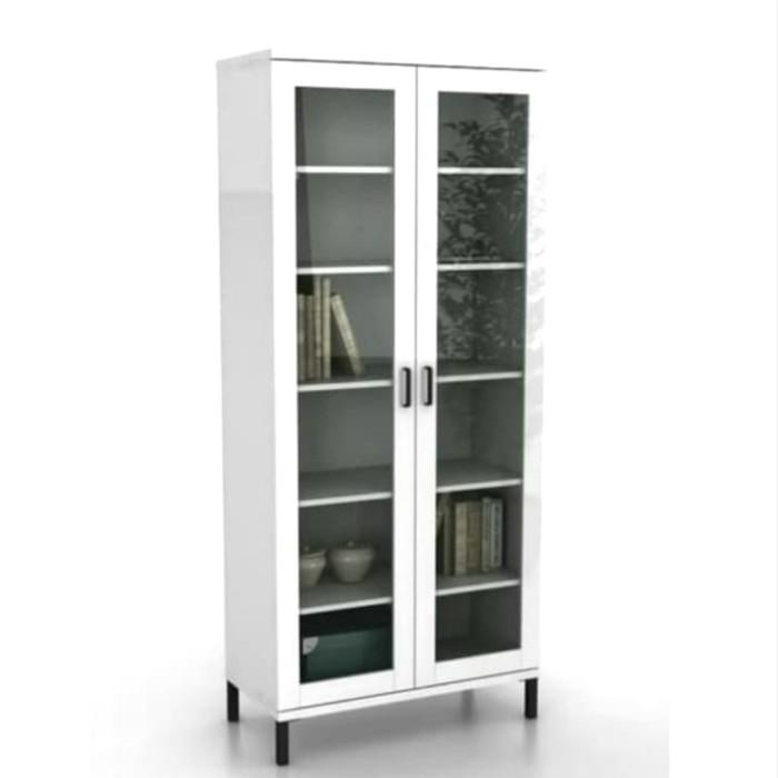 

Cabinet / Rak Buku Lemari Arsip Kantor Setbaguna Pintu Kaca 2 Pintu