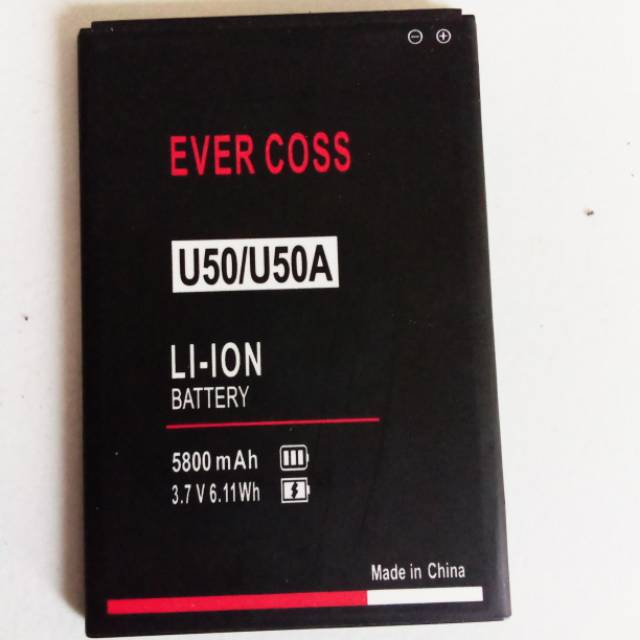 baterai evercoss u50 u50a