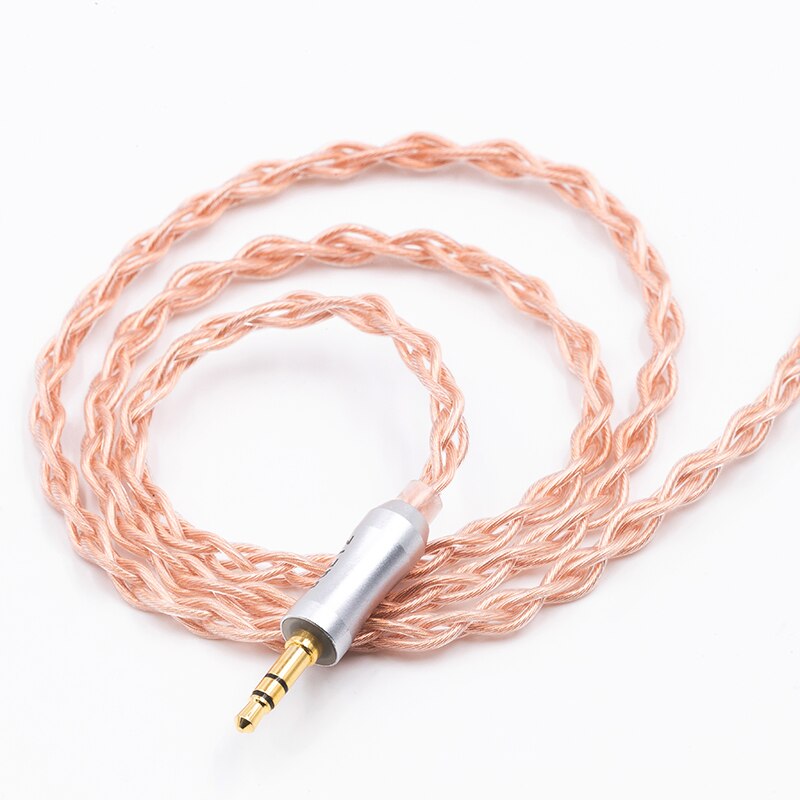 Bqeyz 4-Core Kabel Tembaga 2 Pin 0.78mm / 3.5mm / 4.4mm / 2.5mm Untuk Spring2 BQ3