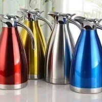 istanaonline [ 2L ] Teko Pinguin Stainless Steel 2 Liter / Teko Vacuum Jug 2000 ML