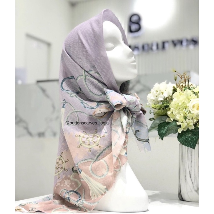 Yara Nautical Buttonscarves