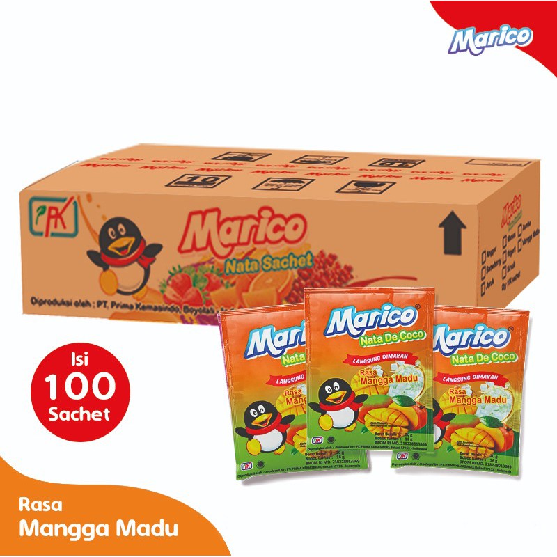 

MARICO NATA DE COCO 1 karton rasa MANGGA MADU