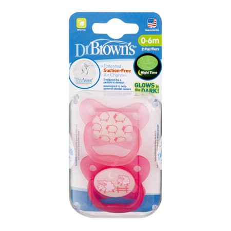 Dr. Brown's Prevent Glow In The Dark 0-6m (Tersedia Pilihan Warna)
