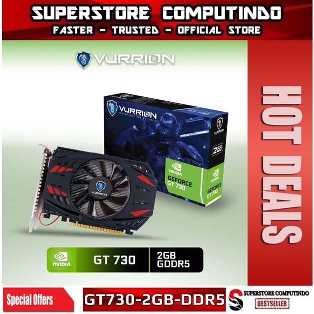 VGA NVIDIA VURRION GT 730 / GT730 2GB DDR5