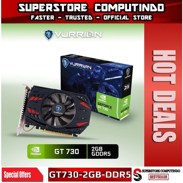 VGA NVIDIA VURRION GT 730 / GT730 2GB DDR5