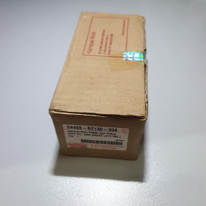 Kampas rem depan Grand Max / Luxio Ori