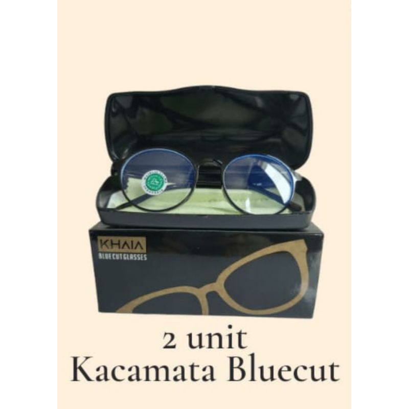 KACAMATA KHAIA BLUECUT 2PCS