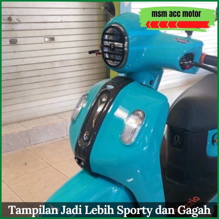 Garnis Garnish Fazzio Cover Lampu Depan Headlamp Fazzio Premium