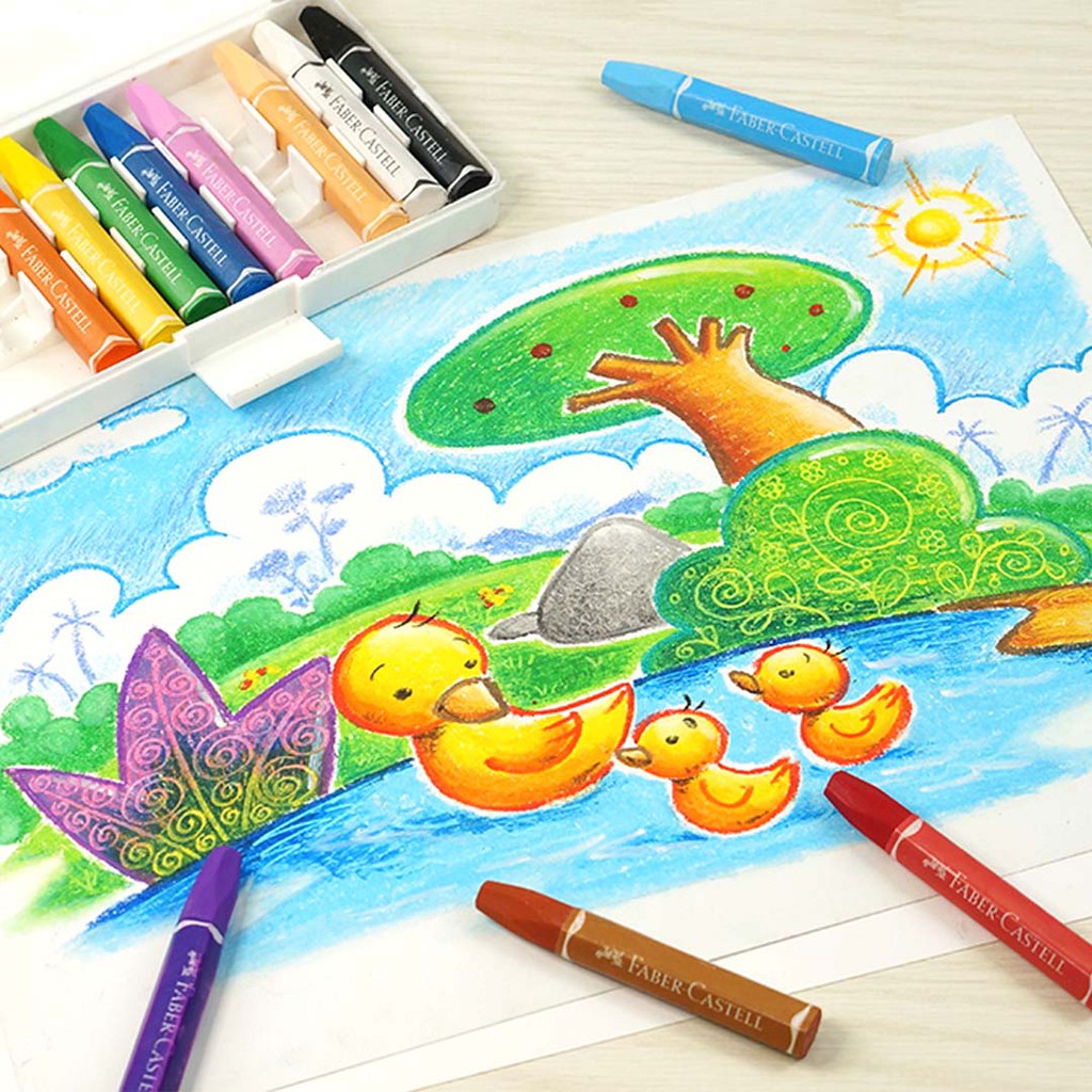 

Crayon Hexagonal Oil Pastel Faber Castell 12 RB9