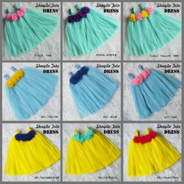 Dress tutu 1-12thn