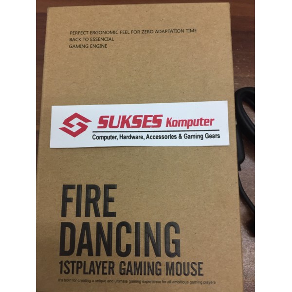 1stplayer gaming mouse firedancing gm3 black rgb effect