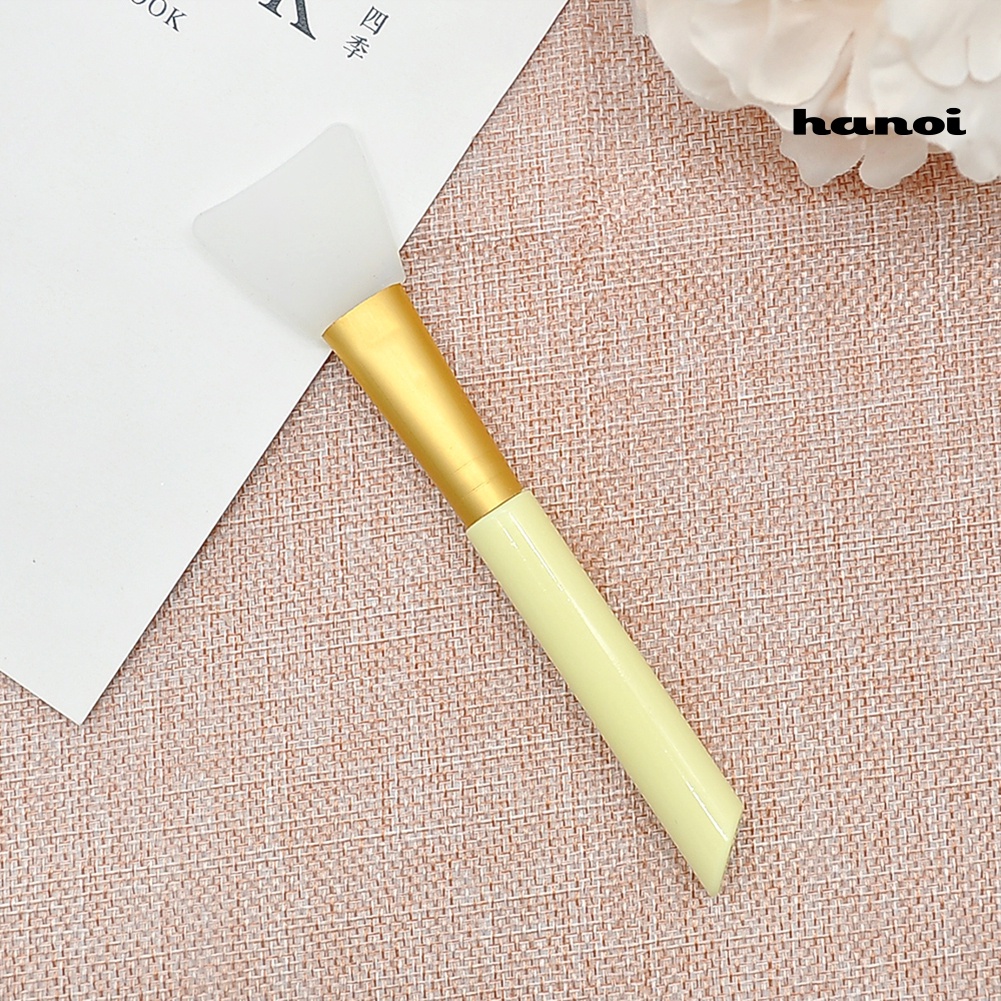 HQTM_DIY Silicone Facial Mud Mask Stirring Brush Skin Care Makeup Applicator Tool