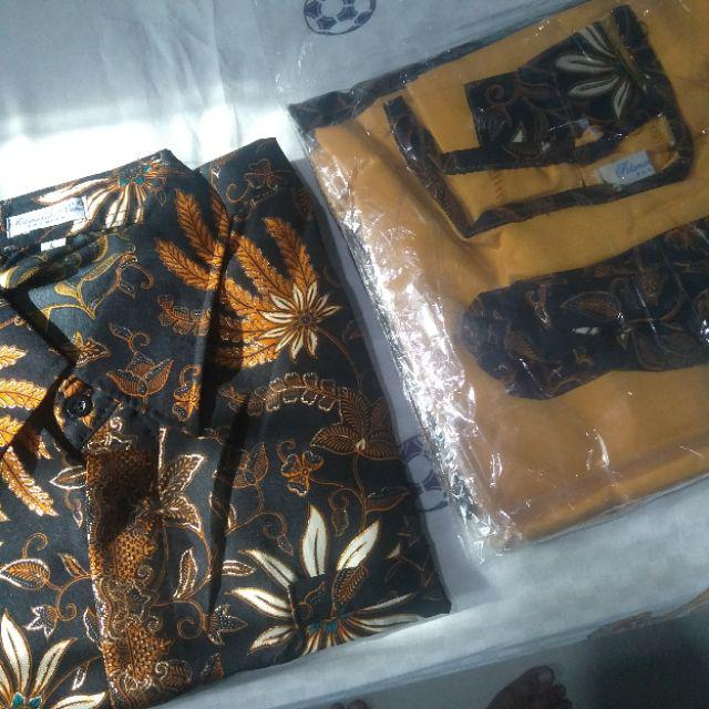 [ Couple ] Set Batwing Batik Sarimbit / Batik Couple Batwing