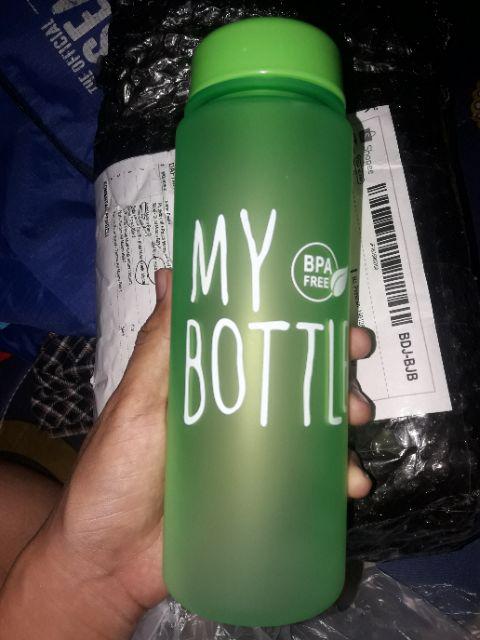 My Bottle Doff + Pouch  Warna Infused Water 500ml - Botol Minum B03-6a