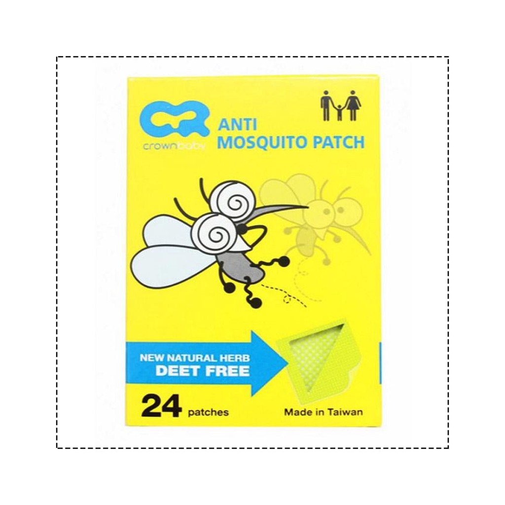 Stiker Nyamuk Crown Baby Anti Mosquito Patch | Shopee Indonesia