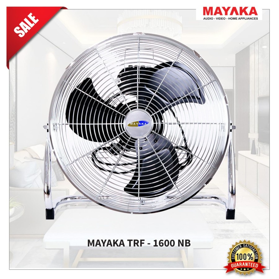 Floor Fan Mayaka 20&quot; TRF-2000 NB | Kipas angin lantai duduk origilal