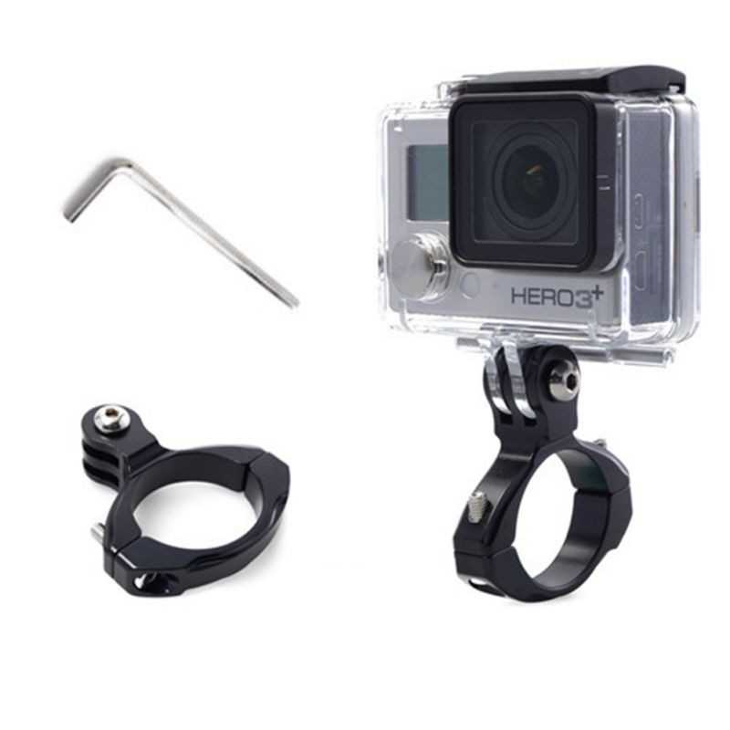 (BISA COD) FTIHSHPBike Handlebar Seatpost Mount Aluminium for GoPro &amp;  Yi