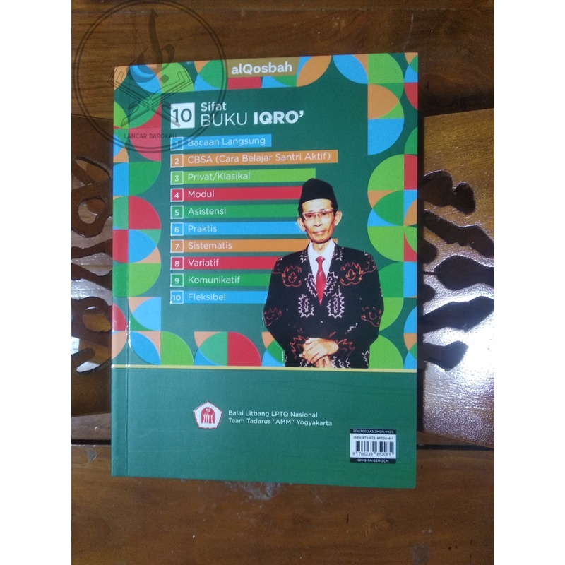 Buku IQRO Milenial Original, IQRO Transliterasi Latin Full Color