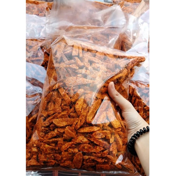 BASRENG VIRAL KEMASAN 1 KG PEDAS MAMPUS MANTUL KAKA, BIKIN NAGIH