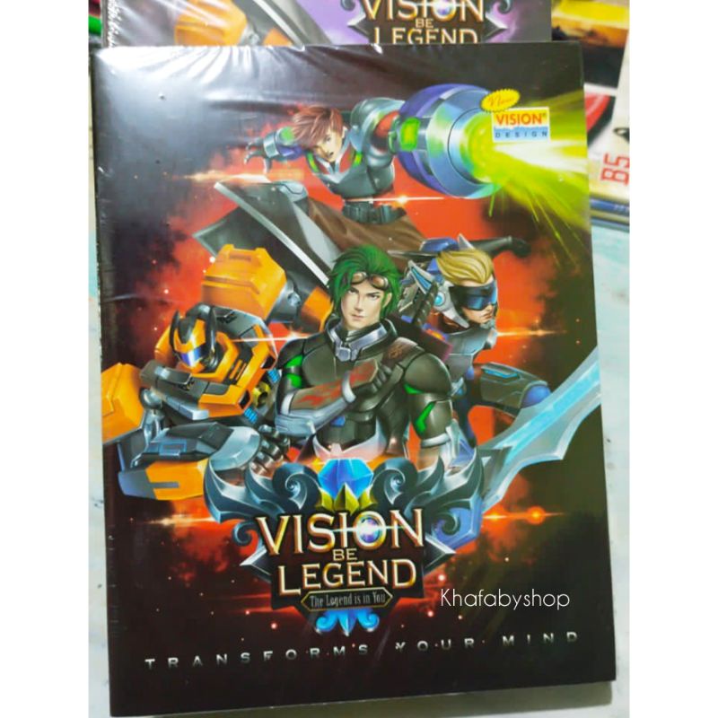 

Buku Tulis Vision Karakter/Mobile Legend 38 Lembar/Transforms Drifting Vision In Speed