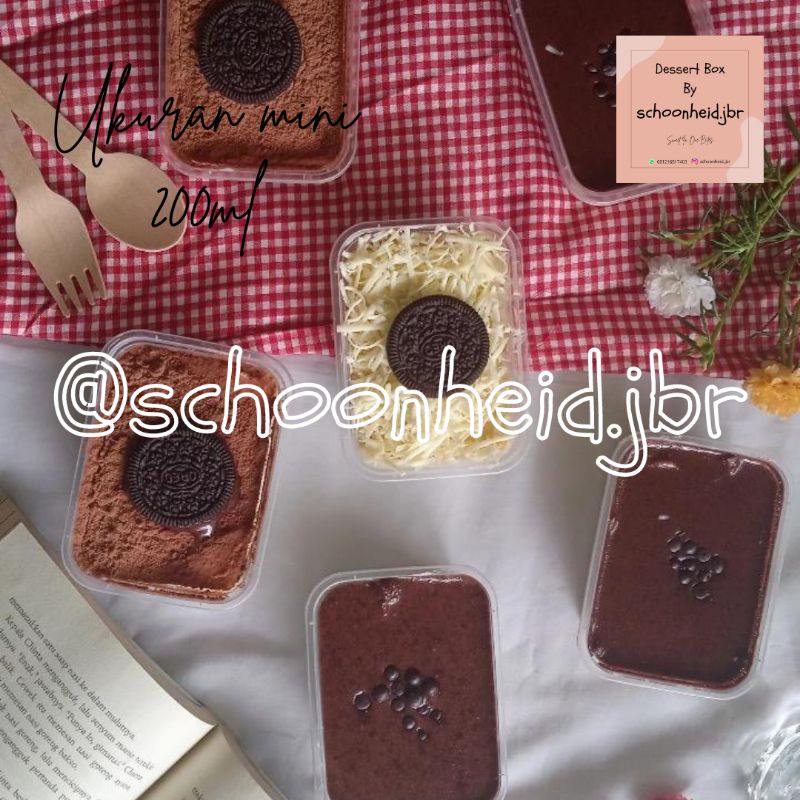 

Dessert box mini 200ml [ WAJIB BACA DESKRIPSI ]
