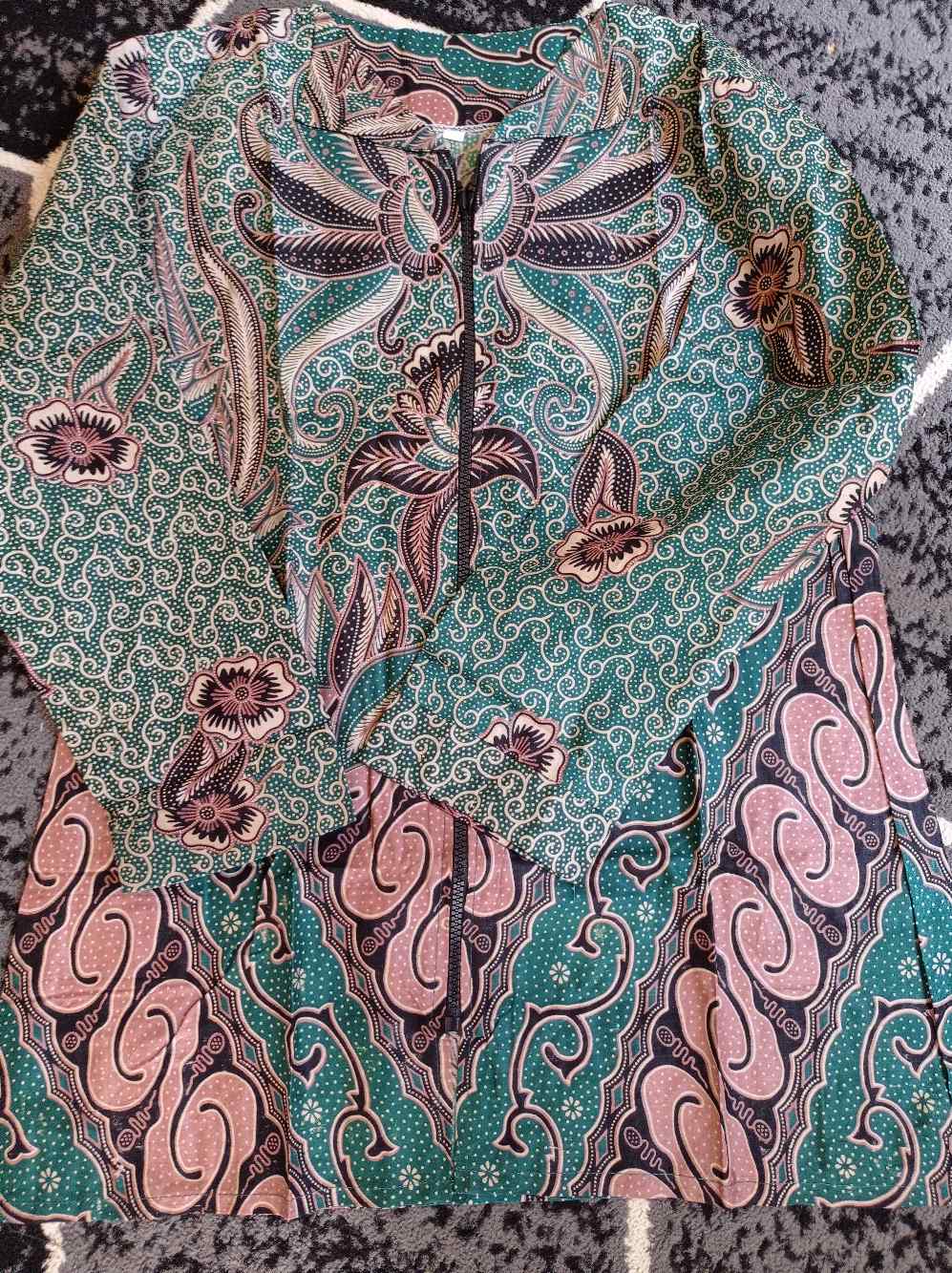 Atasan Batik Dolby Dolbi Dobby Doby Tenun Sutra Tulis Halus Katun Atbm Baron ,sarombit Atasan