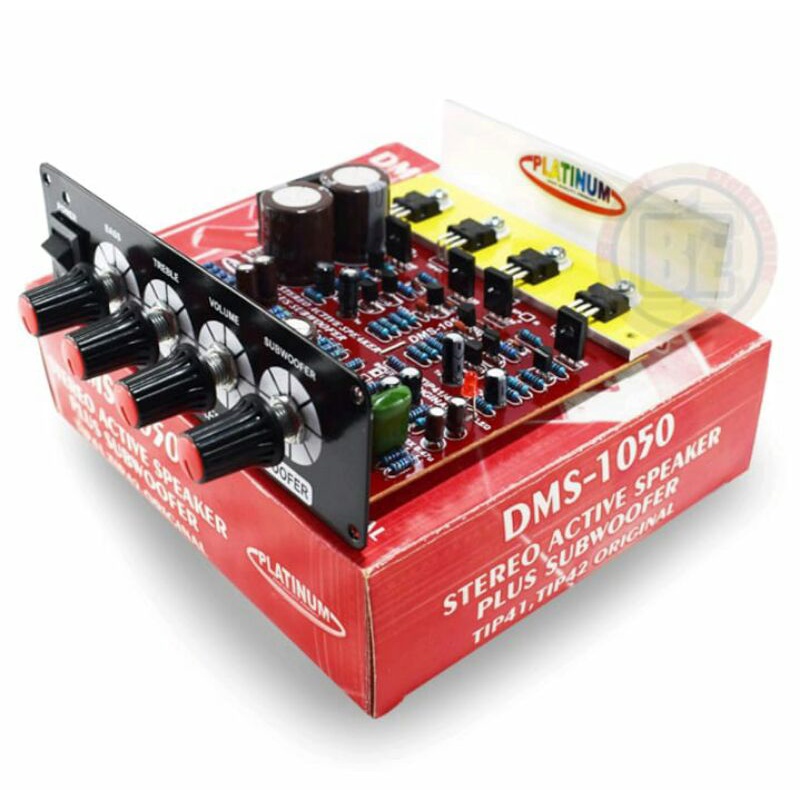 KIT POWER AMPLIFIER SPEAKER AKTIF + SUBWOOFER DMS-1050