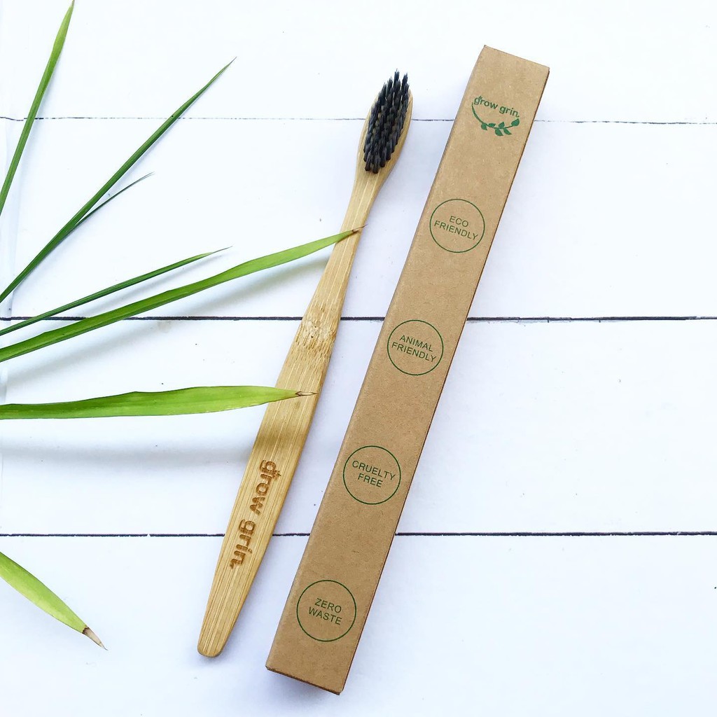 Sikat gigi Bambu Eco-friendly bamboo toothbrush Anak / Dewasa