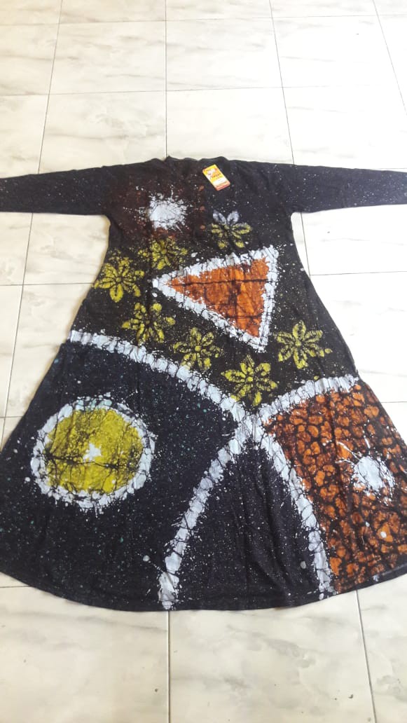 Gamis Batik Sasirangan Terbaru Jaminan Asli Pekalongan Original Terbaik