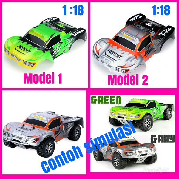 Body rc a969 a959 a979b wltoys vortex SCT 1 18