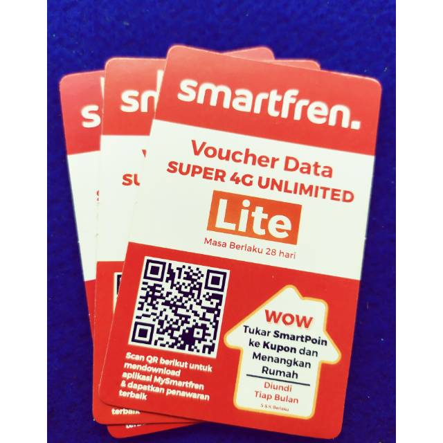 Voucer Smartfren Unlimited LITE