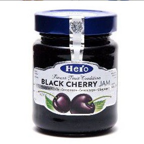 

Hero Finest Fruit Tradition Black Cherry Jam 340gr | Selai Rasa Cery