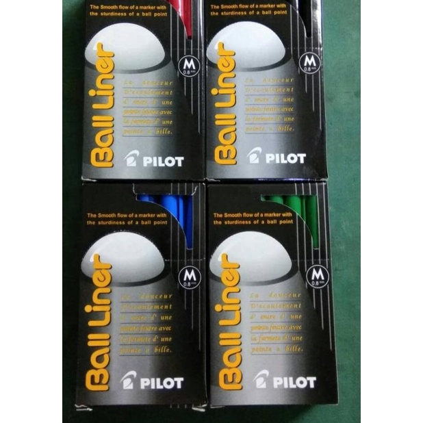 

✸ Pulpen Pilot Ball Liner 0,8mm ♦