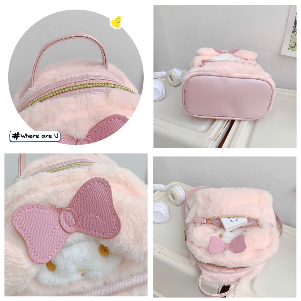 TAS RANSEL MELODY CINNAMOROLL HELLO KITTY BACKPACK BAG ANAK PEREMPUAN DEWASA