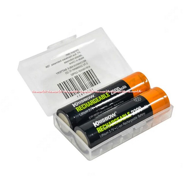 Krisbow Rechargeable AA 2200mah Baterai Bisa Dicharge 3.7volt Baterai AA  Battery Bisa Di Pakai Berulang Kembali A2 Baterai Jam Kris Bow