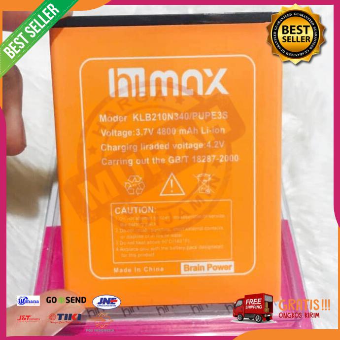 Acc Hp Baterai Himax Pure 3S Klb210On340 4800Mah Dobel Power Himax