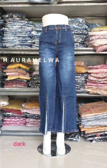 JEANS VJ ORIGINAL SIZE S,M,L #belah puring