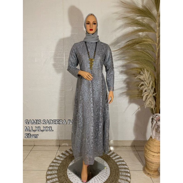 GAMIS SADEERA BUSUI TERBARU GAMIS PESTA BUSUI PREMIUM ORIGINAL PRODUK