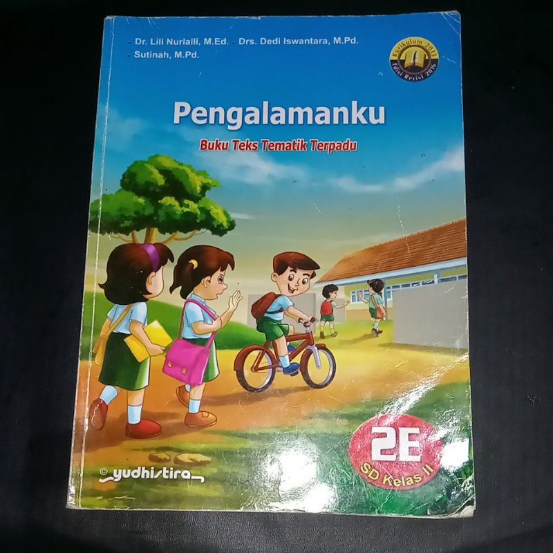 buku teks tematik terpadu kelas 2 SD tema pengalamanku penerbit Yudhistira kurikulum 2013 edisi revi