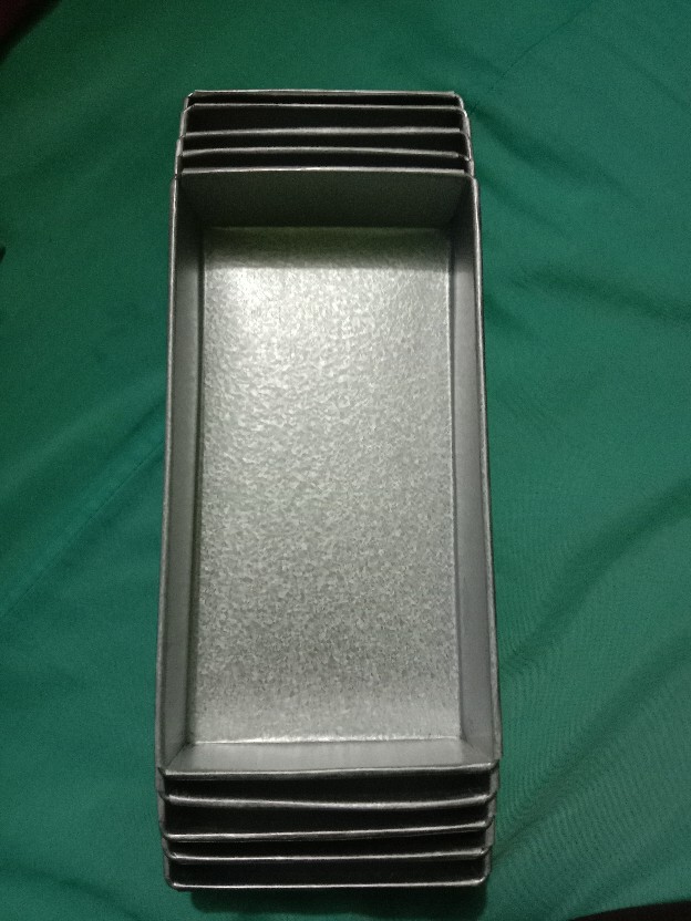 Loyang Brownies 1 Set Isi 5 Bahan Galvalume